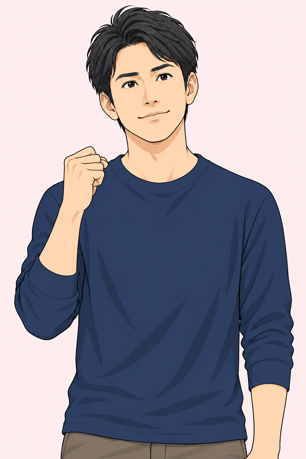 納得した人のイラスト